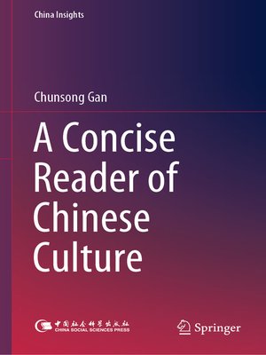 cover image of A Concise Reader of Chinese Culture